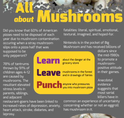 Mushrooms: the danger at the grocery store