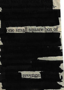 one small square box of revenge