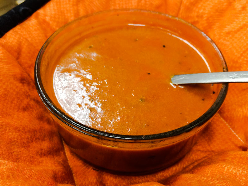 Tomato soup for the morbid and depressed