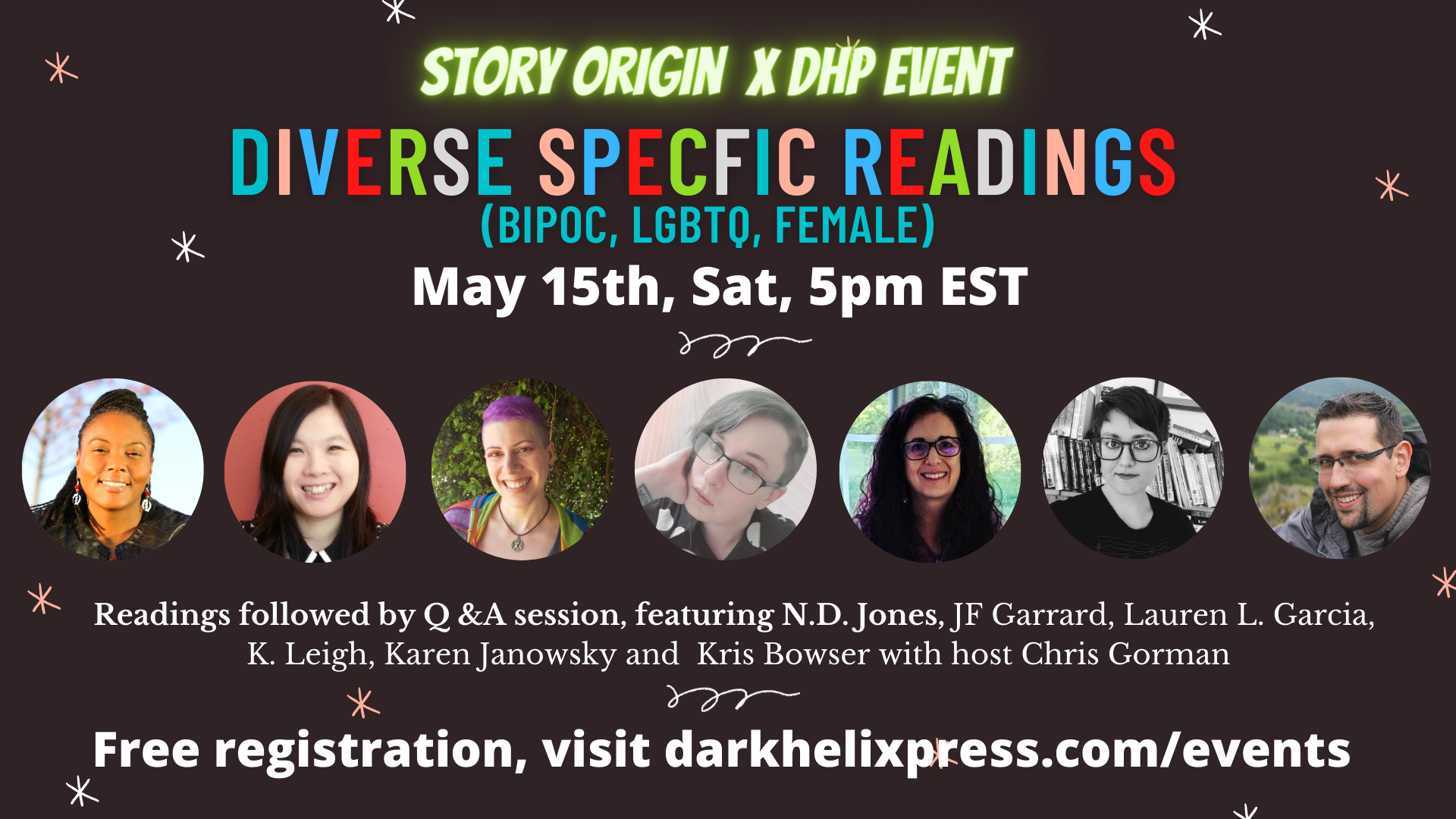 Diverse Speculative Fiction Reading Event